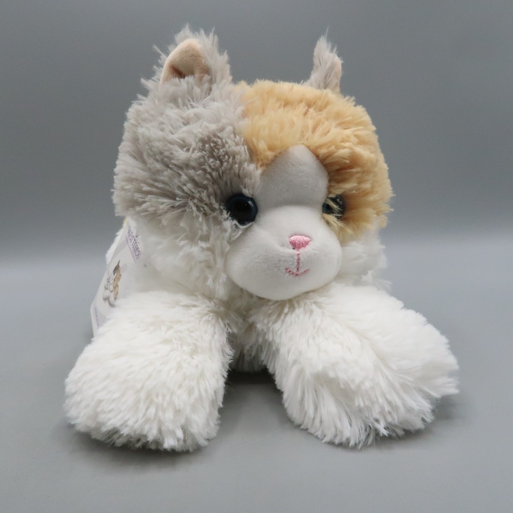 Warmies Microwavable Heat Weighted Stuffed Animals Calico Cat Kitten Plush